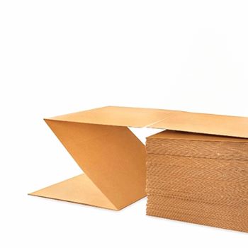 BDL Fanfold Corrugated Z Type Z-Fold Is Continuous Fiber Packaging Board