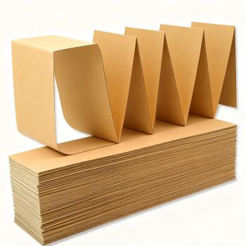 BDL High Strength Endless Cardboard Continuous Corrugated Board Fanfold Cardboard
