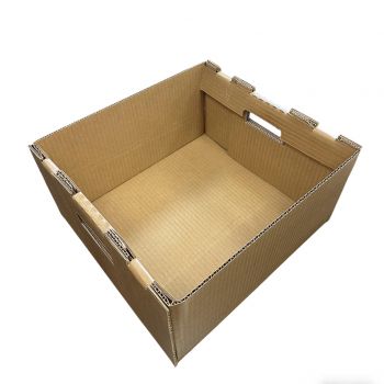 BDL Wax Coated  Carton for Vegetable Farm Harvest Leafy Greens Root Crops and Cold Chain Storage