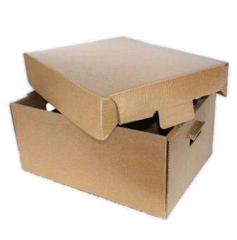BDL Wax Cardboard Carton Waterproof Seafood Beef Pork Meat Portable for Shipping Frozen 