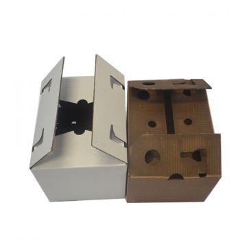 BDL High Quality  Coated Wax Corrugated Cardboard Recyclable Waterproof  Box for Frozen
