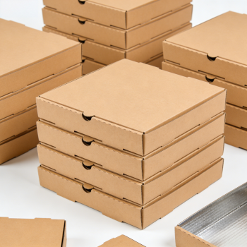 BDL Insulated Foil Lined Pizza Container Keep Food Hot Delivery Box Recyclable Food Grade 