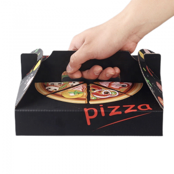 BDL Custom Corrugated Cardboard Pizza Box With Handle