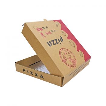 BDL Thermal Pizza Box With Aluminum Foil Inside Disposable Aluminum Foil Pizza Box