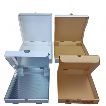 BDL Food Packaging Boxes Thermal Pizza Box With Aluminum Foil 