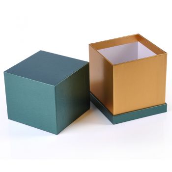 BDL Luxury Rigid Two-Piece Candle Gift Box for Custom Jar Candle Packaging