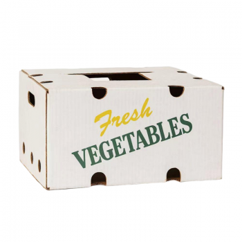 BDL Waterproof Wax Coated Corrugated Carton Box for of Chilled Meat Fruits Vegetables