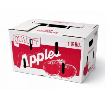 BDL Ventilated Corrugated Apple Carton  Cold Chain Industrial Produce Packaging Box