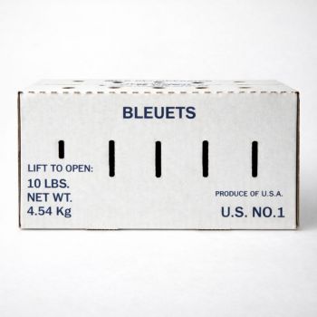 BDL Cold Chain Corrugated Carton for Fresh Blueberry Transport 5LB Ventilated  Packing Box