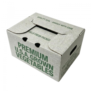 BDL  Wax Breathable Vegetable Carton for Farm Handling and Cold Chain Delivery 