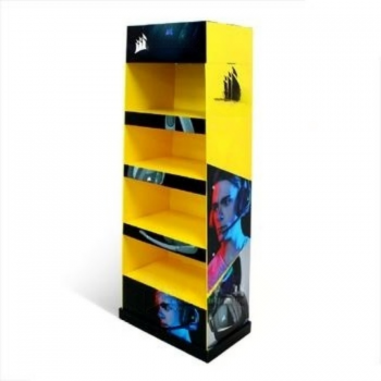 BDL  Wholesale Custom Printed Corrugated Cardboard Stand for Supermarkets Retail Stores and Brand