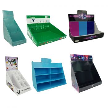 BDL OEM Fashion Custom Made Advertising Recyclable Cardboard Packaging Box Pdq Retail Product Display