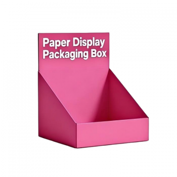 BDL OEM Fashion Custom Made Advertising Recyclable Cardboard Packaging Box Pop Cardboard Display