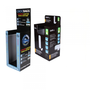 BDL Free POP up Counter Floor Stand for Snacks and Products 