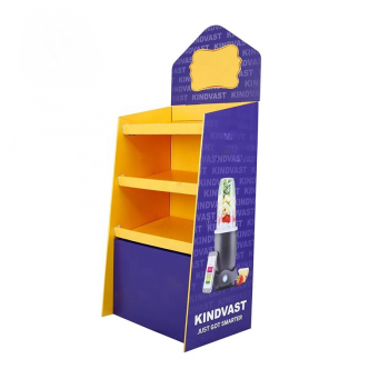 BDL Supermarket Advertising Promotional Floor Display for Snacks and Products 