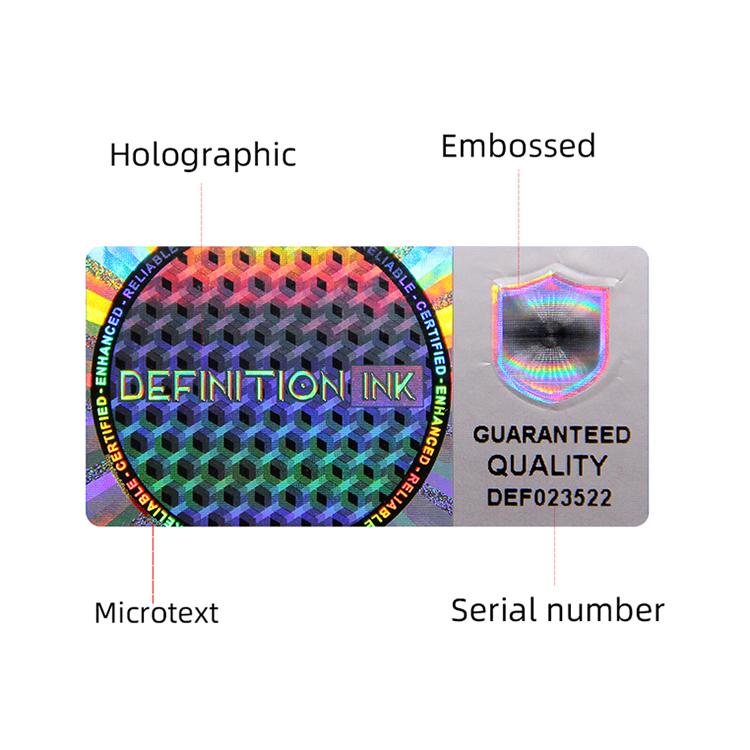 BDL Custom Design Laser Vinyl Die Cut Hologram Holographic Foil ...