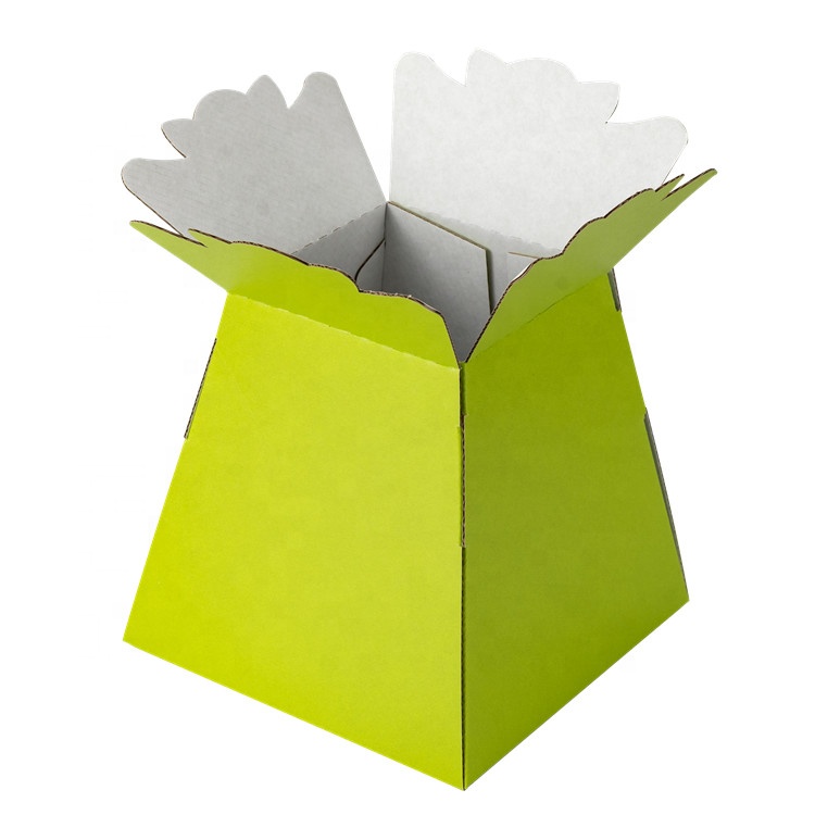 BDL Hot sale Flower Box living vase transported flower gift box packaging for Wedding