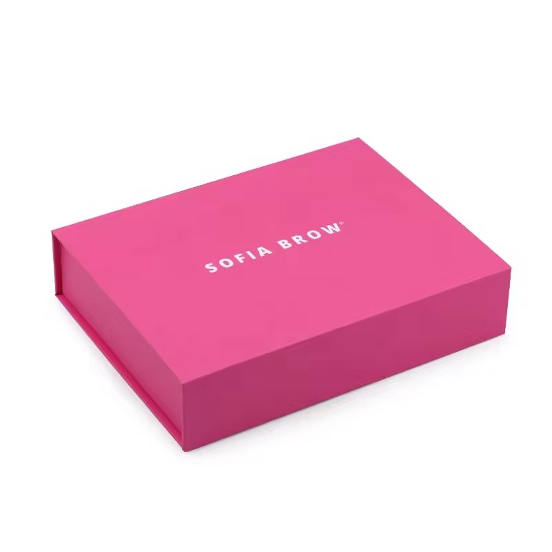 BDL Free Design Custom Luxury Flip Folding Wrapping Paper Gift Box Magnets Environmentally Friendly Logo Gold Foil Stamp