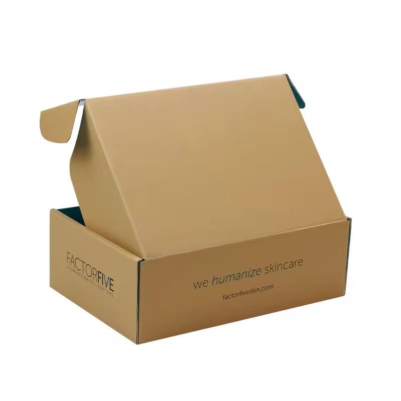 BDL Recycle corrugated shipping box Custom logo cardboard mail box ECO paper packaging box