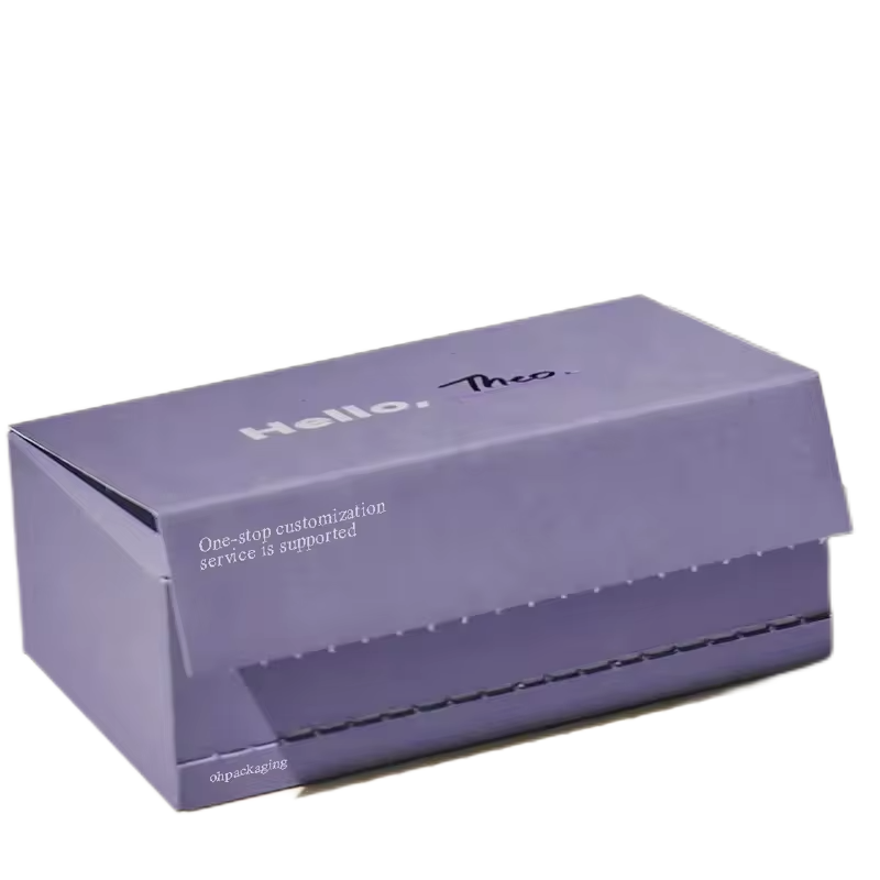 BDL Custom Recyclable Corrugated Cardboard Paper Packaging Self-Sealing Mailer Shipping Paper Boxes Tear Strip Printing 
