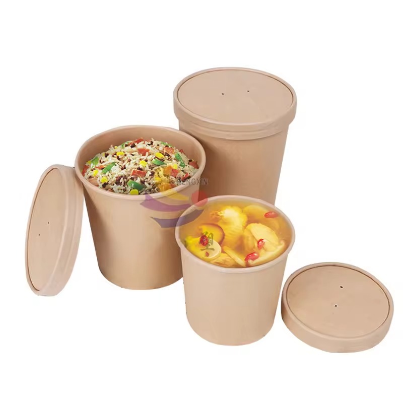 BDL Fast Food TakeAway Lunch bowl Fried Rice Noodles box Open Window