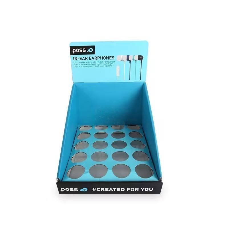 BDL Wholesale Corrugated Soap cardboard counter Display Stand cardboard soaps display