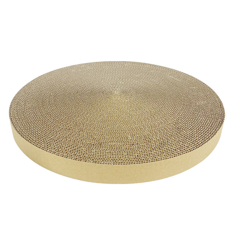 BDL Wholesale Chinese Factory Corrugated Cat Scratching Board Catnip Corrugated Paper Cat Scratcher Cardboad