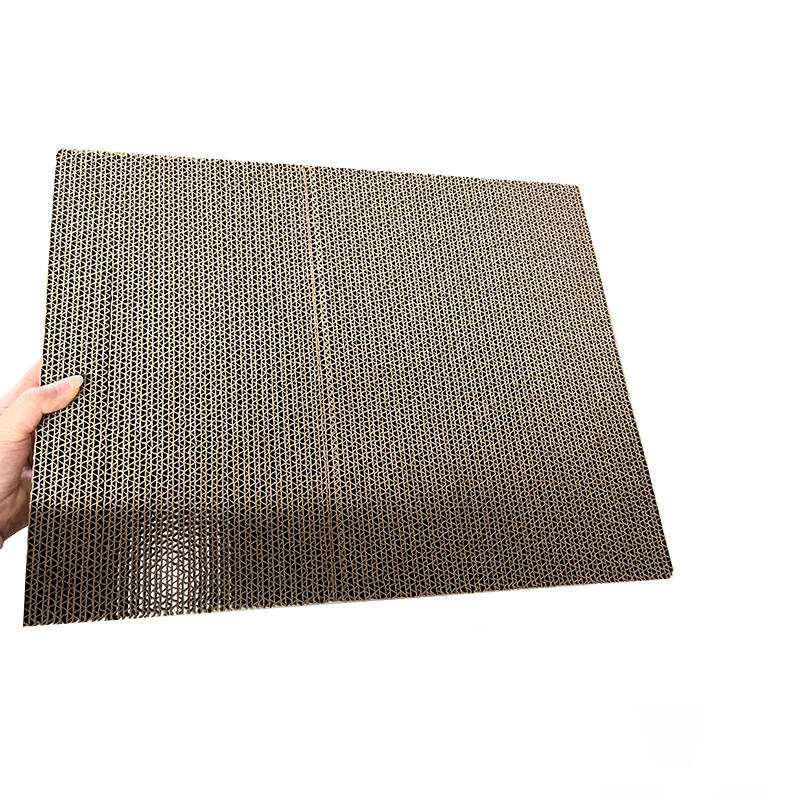 BDL Cat Scratcher Scratching Board Corrugated Cardboard Scratch Bed Toy Pad Mat