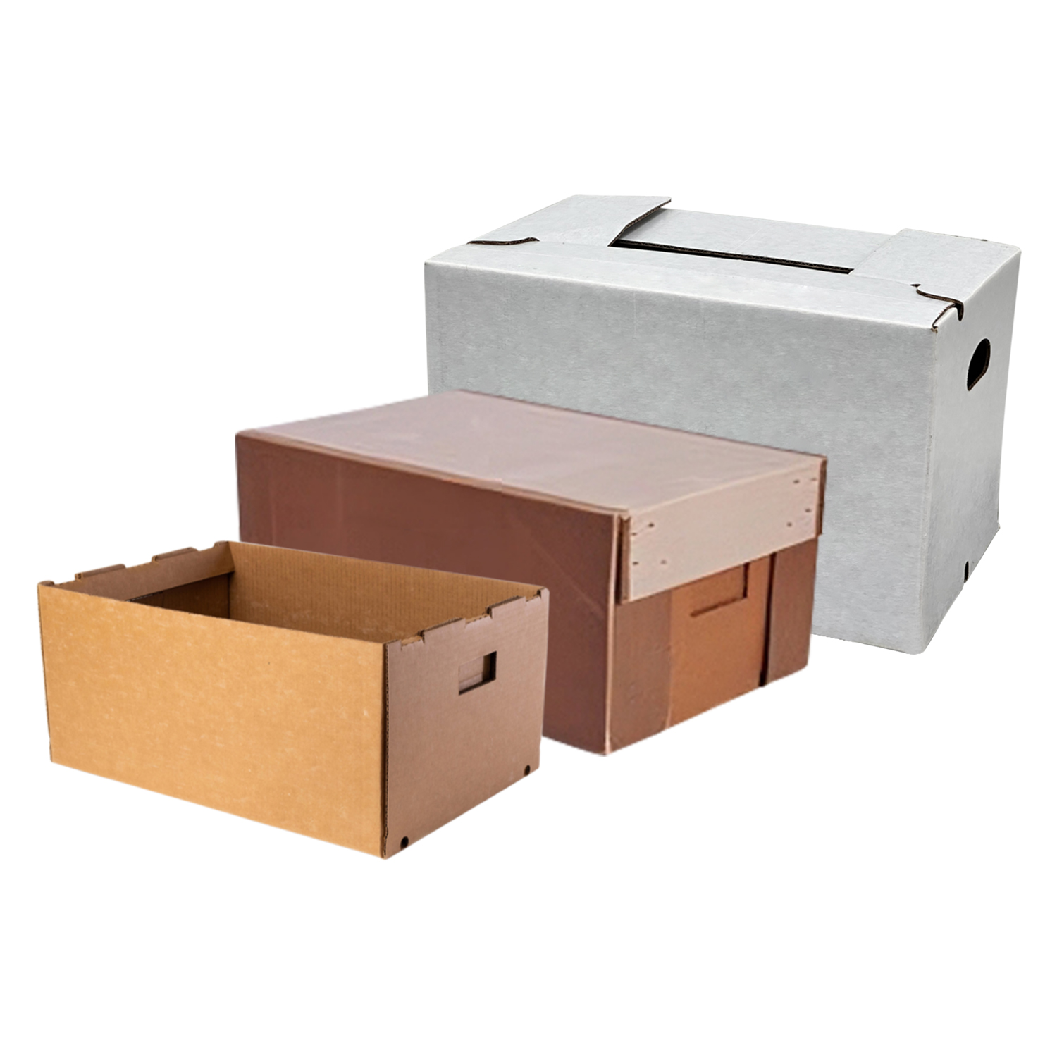 BDL High Quality Wax-Coated Cardboard Seafood Waterproof and Fruits Vegetables Recyclable Box