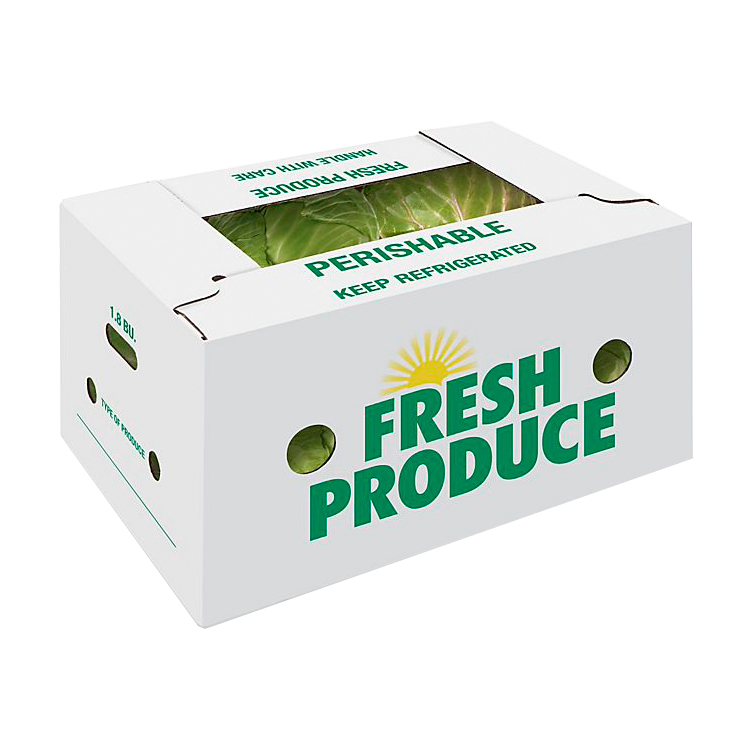 BDL Wholesale Transport Wax Coated Corrugated Cardboard Vegetable Folders Recycled 