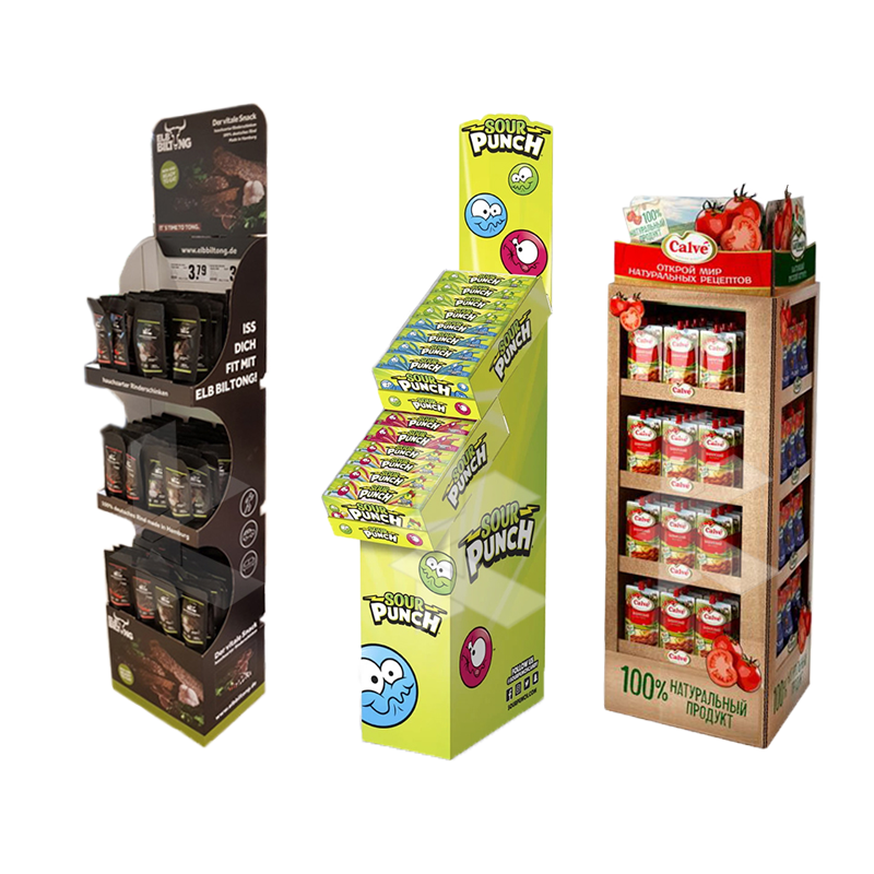BDL Supermarket Cardboard Advertising Promotional Floor Display 