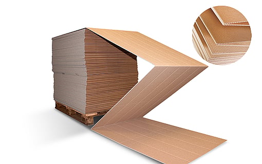 BDL Fanfold Corrugated Cardboard High Strength Endless Cardboard Sheet