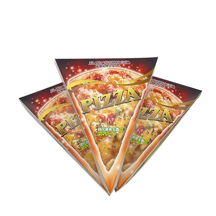 BDL Recyclable Pizza Box Matt Lamination UV Coating Embossing Color-Printed Carton