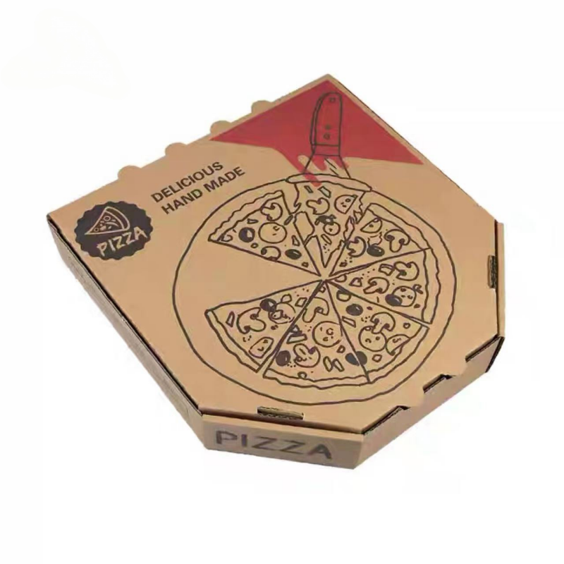 BDL Custom Aluminum Foil Pizza Box Heat Resistant Grease Proof Thick Corrugated
