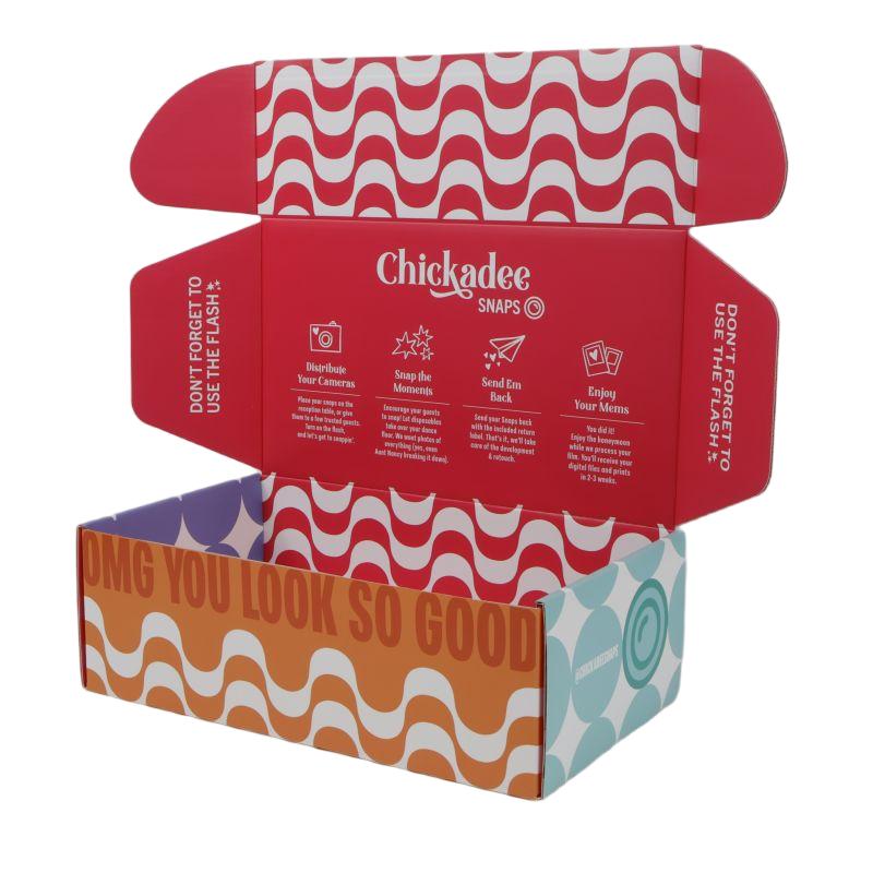 BDL Full Color Printed Mailer Box | Custom Corrugated Packaging